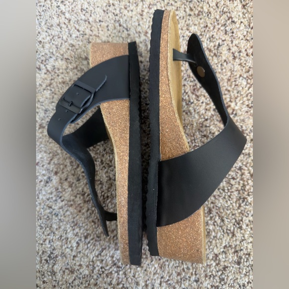 Brand New Project Cloud Belize platform sandals- BLACK- size 7 - Picture 5 of 6